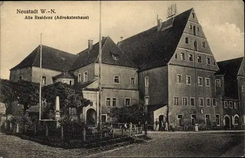 Ak Neustadt an der Waldnaab, Alte Residenz, Advokatenhaus