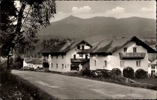 Ak Lohberg im Bayerischen Wald, Teilansicht der Ortschaft, Zackersiedlung