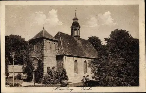 Ak Ahrensburg in Holstein, Kirche