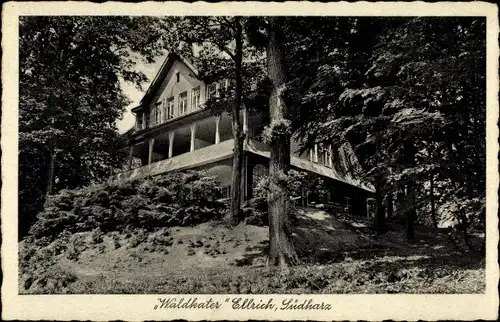 Ak Ellrich Harz Thüringen, Gasthaus Waldkater