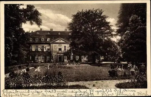 Ak Gebesee in Thüringen, Hermann Lietz Schule, Schloss