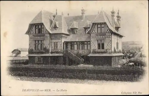 Ak Deauville sur Mer Calvados, La Halle