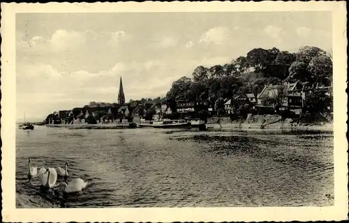 Ak Lauenburg an der Elbe, Panorama