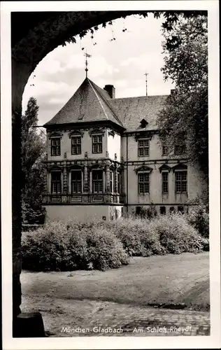 Ak Rheydt Mönchengladbach am Niederrhein, Am Schloss Rheydt