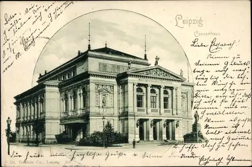 Ak Leipzig in Sachsen, Konzerthaus