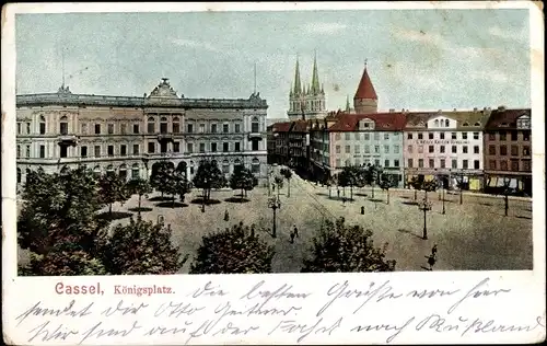 Ak Kassel in Hessen, Königsplatz