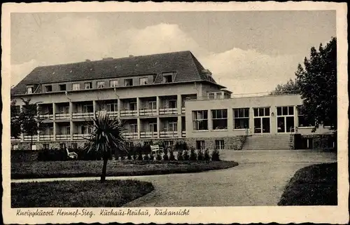 Ak Hennef an der Sieg, Kurhaus Neubau