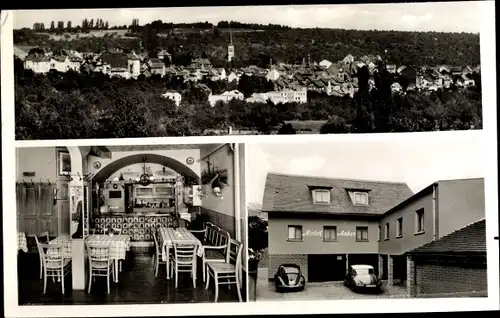 Ak Seckbach Frankfurt am Main, Hotel Gasthaus Zum Anker, Innenansicht