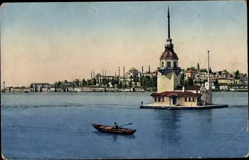 Ak Konstantinopel Istanbul Türkei, La Tour de Leandre, Leanderturm