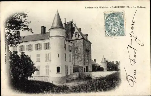 Ak Saint Michel Loiret, Le Chateau