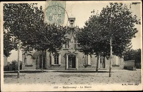 Ak Sathonay Camp Rhône, La Mairie