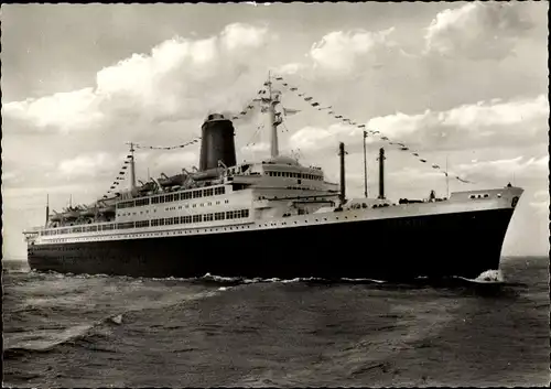 Ak Dampfschiff TS Bremen, Norddeutscher Lloyd