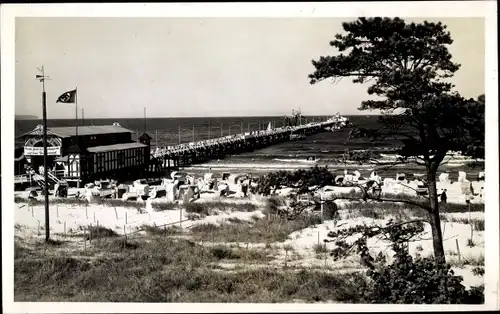 Foto Seebad Binz auf Rügen, Seebrücke, Strand, Promenade