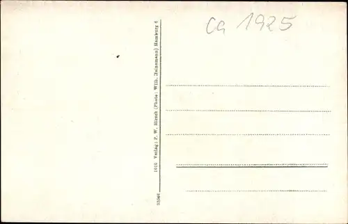 Ak Hamburg Nord Uhlenhorst, Fährhaus