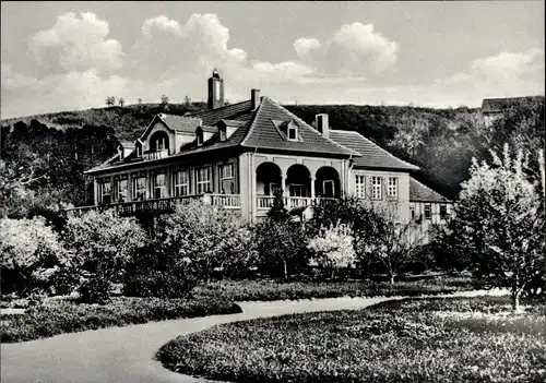 Ak Bad Sobernheim an der Nahe, Kurhaus Dhonau