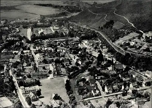 Ak Dieringhausen Gummersbach im Oberbergischen Kreis, Fliegeraufnahme