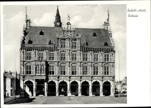 Ak Bocholt im Münsterland, Rathaus