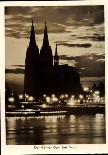 Ak Köln am Rhein, Dom