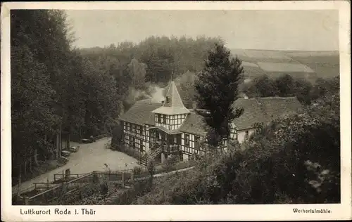 Ak Roda Stadtroda in Thüringen, Weihertalmühle