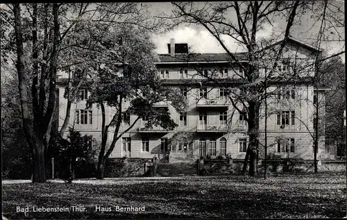 Ak Bad Liebenstein im Thüringer Wald, Haus Bernhard