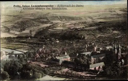 Ak Echternach les Bains Luxemburg, Ancienne abbaye des Benedictins