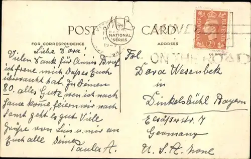 Ak Kettering Northamptonshire England, Refreshment Rooms, Wicksteed Park