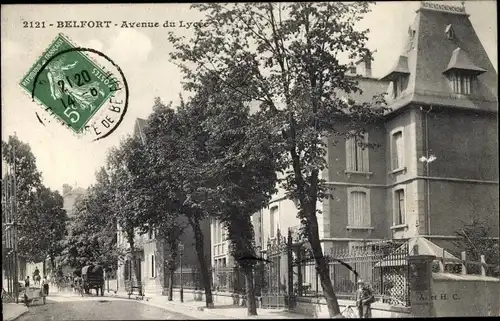 Ak Belfort Beffert Beffort Territoire de Belfort, Avenue du Lycee