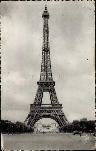 Ak Paris VII, La Tour Eiffel, Eiffelturm