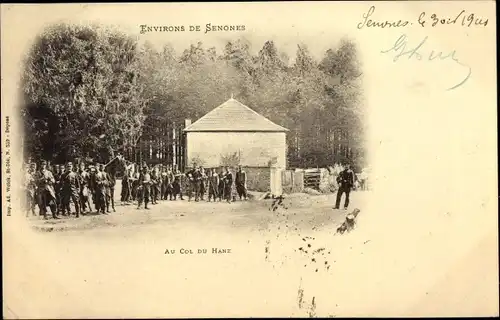 Ak Senones Sens Lothringen Vosges, Au Col du Hanz