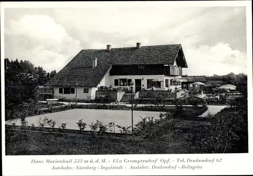 Ak Grampersdorf Beilngries in Bayern, Haus Marienhall
