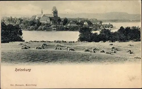 Ak Ratzeburg im Herzogtum Lauenburg, Feld, Ort