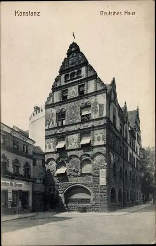 Ak Konstanz am Bodensee, Deutsches Haus