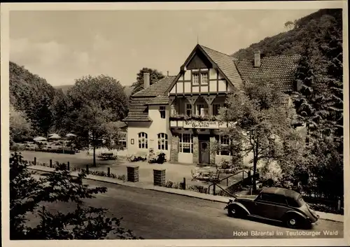 Ak Kohlstädt Schlangen im Teutoburger Wald, Hotel Bärental