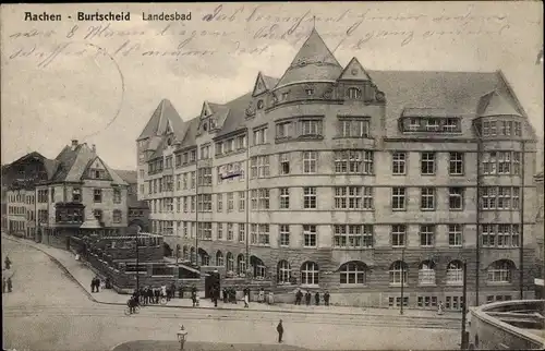Ak Burtscheid Aachen Nordrhein Westfalen, Landesbad