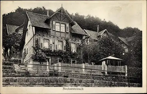 Ak Neckarsteinach in Hessen, Pension