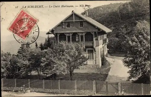 Ak Col de la Schlucht Vosges, Le Chalet Hartmann