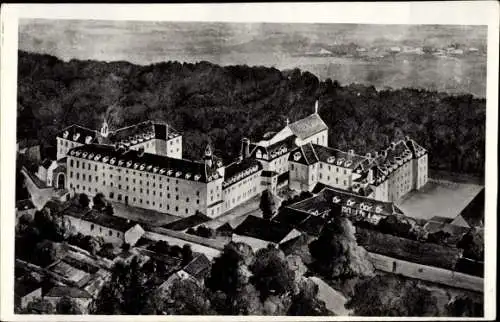 Ak Juilly Seine et Marne, College, Vue aerienne, Luftbild