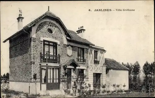 Ak Jablines Seine et Marne, Villa Grillonne