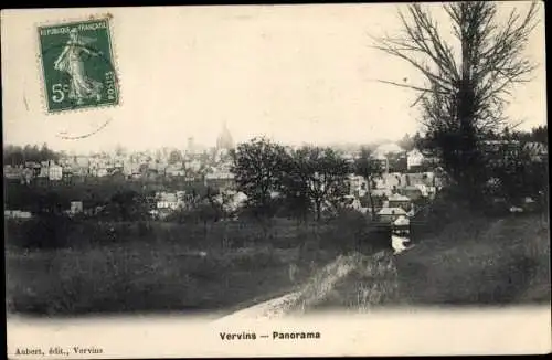 Ak Vervins Aisne, Panorama