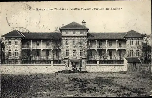 Ak Brévannes Val de Marne, Pavillon Villemin, Pavillon des Enfants