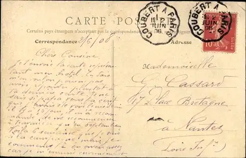 Ak Brévannes Val de Marne, Le Rond Point, Hotel, Restaurant