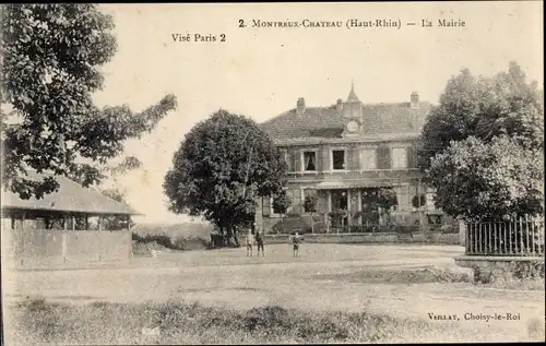 Ak Montreux Chateau Territoire de Belfort, La Mairie
