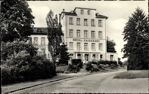 Ak Bad Schwalbach im Taunus, Hotel Kaiserhof