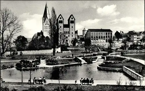 Ak Paderborn in Westfalen, Paderquellgebiet