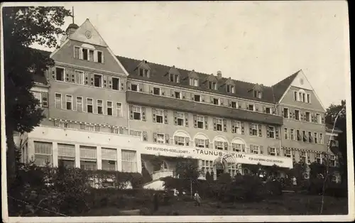 Ak Wiesbaden in Hessen, Blick auf Taunus Heim