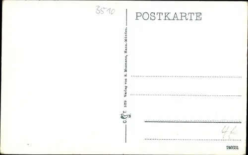 Ak Hann Münden in Niedersachsen, Weserblick, Brücke