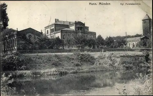 Ak Hann. Münden in Niedersachsen, Kgl. Forstakademie