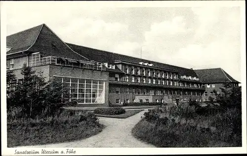 Ak Utersum Insel Föhr Nordfriesland, Sanatorium