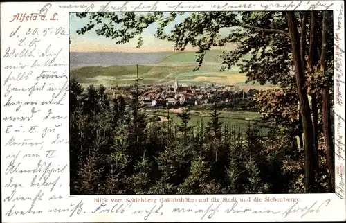 Ak Alfeld an der Leine, Panorama