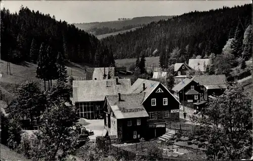 Ak Fehrenbach Masserberg in Thüringen, Teilansicht